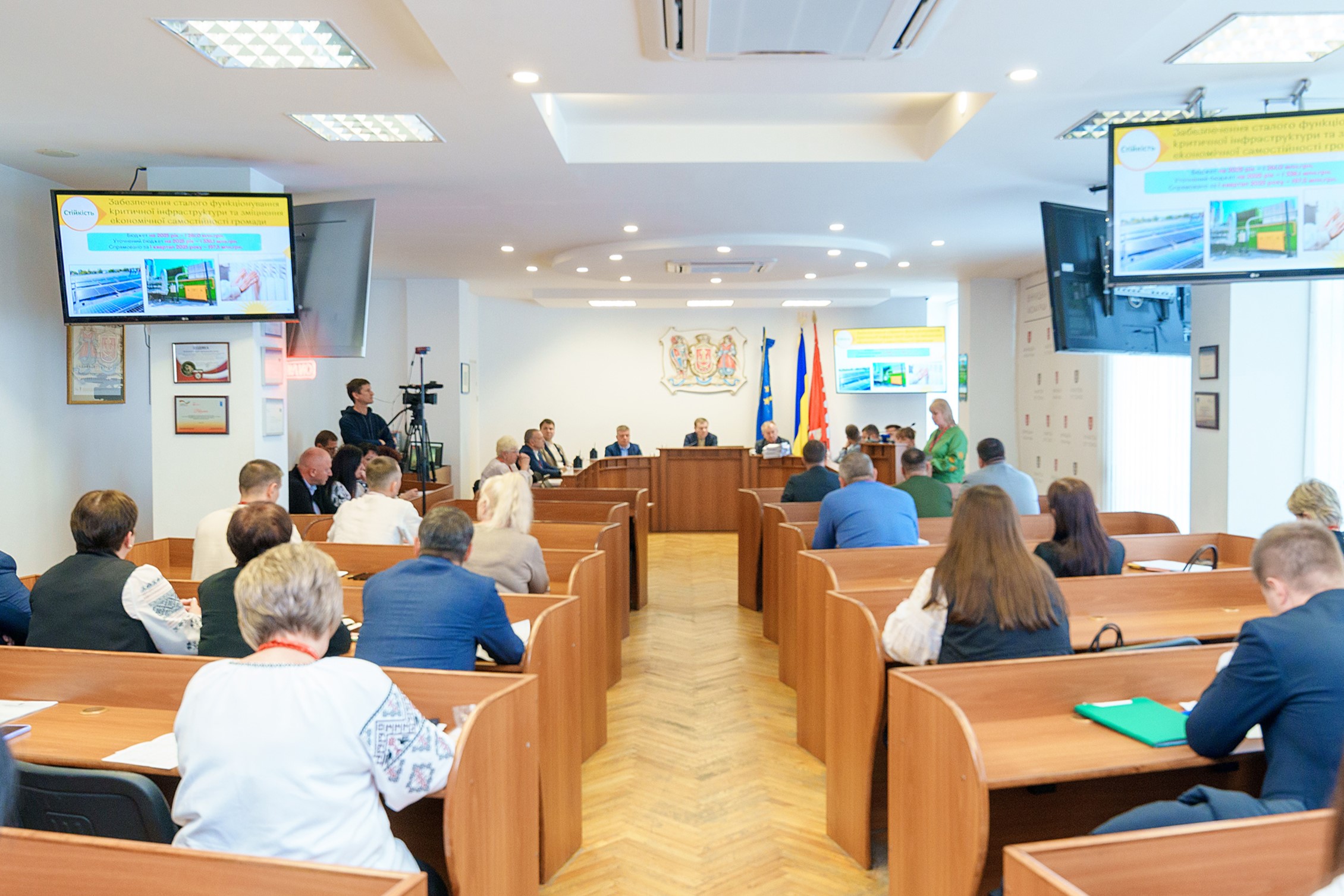 У Вінниці відзвітували про виконання бюджету міської територіальної громади за перший квартал 2025 року